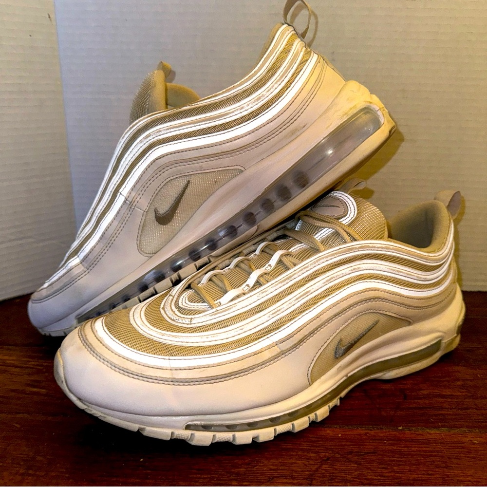 Nike Air Max 97 Triple White Wolf Grey